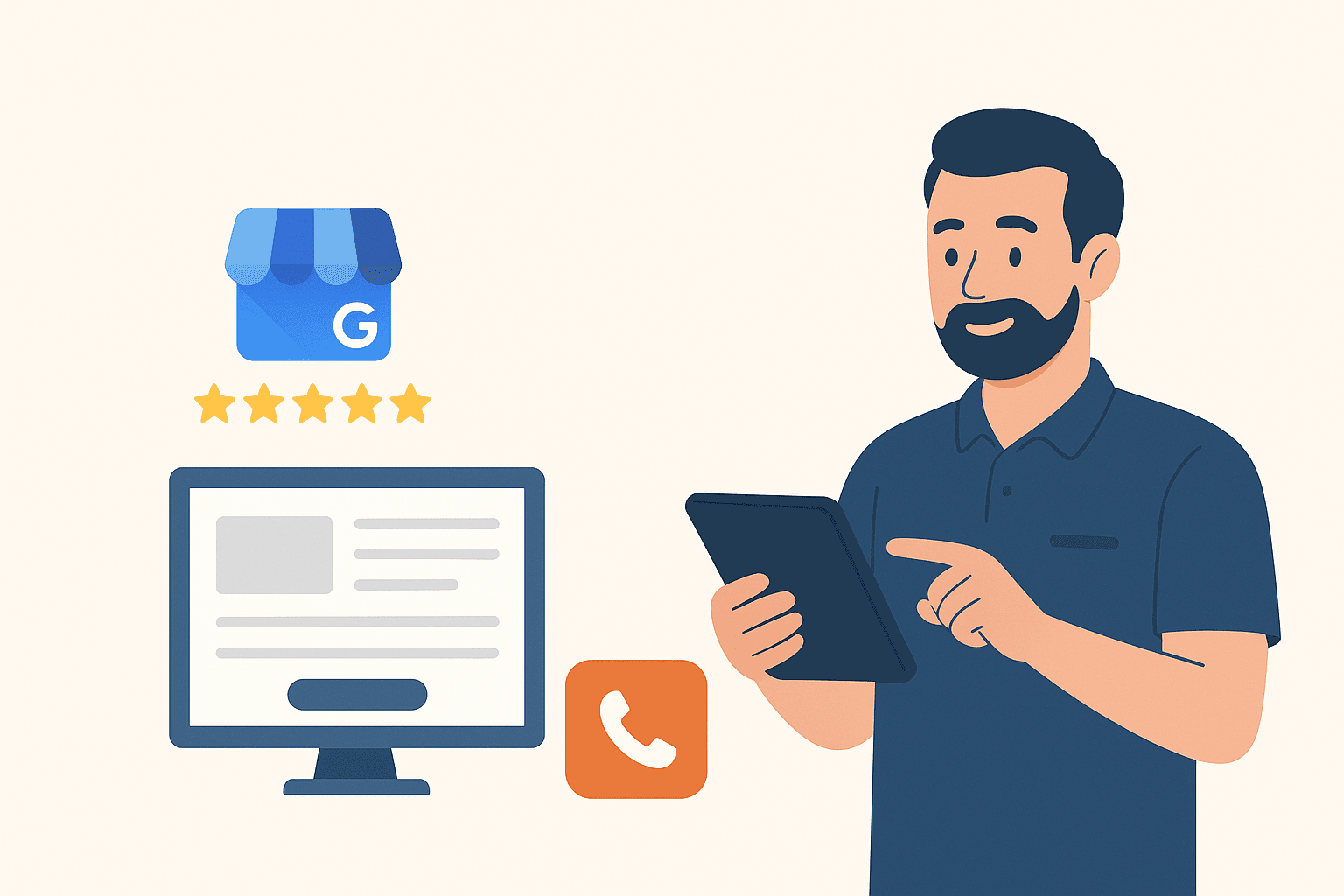 7 Actionable Steps Any Tradie Can Take Today to Boost Their Online Performance cover imagery