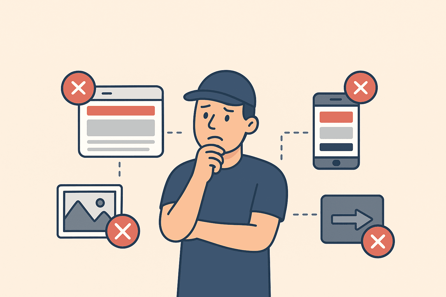 5 Website Mistakes That Are Quietly Costing Tradies Thousands cover imagery